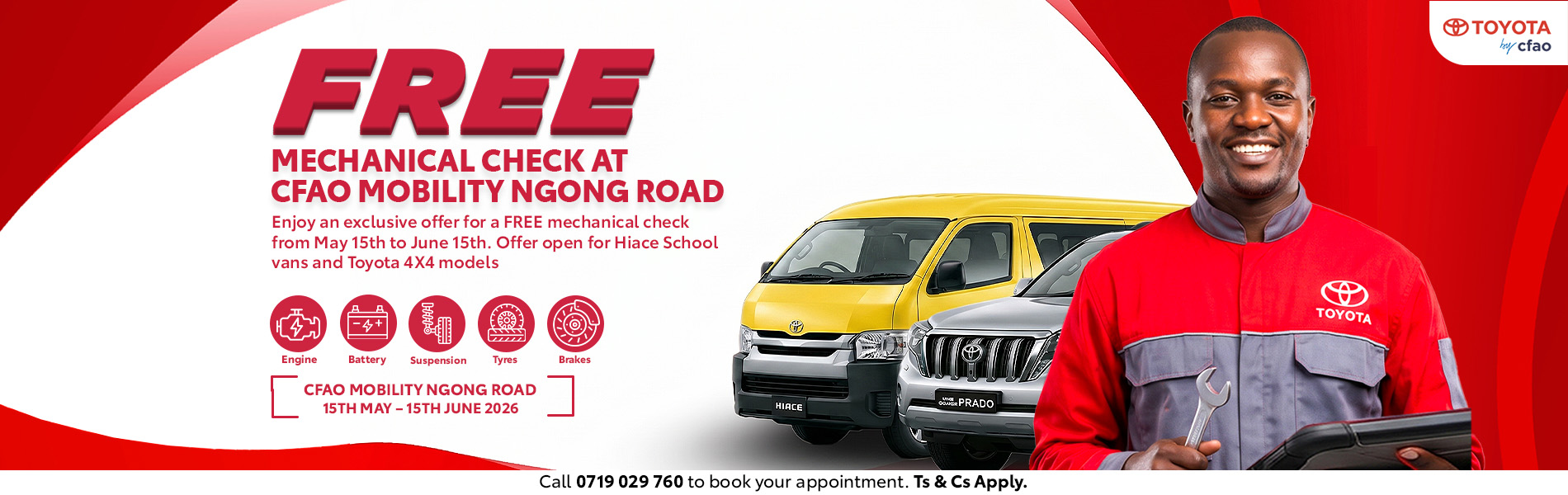 Ngong Road Mechanical Checks