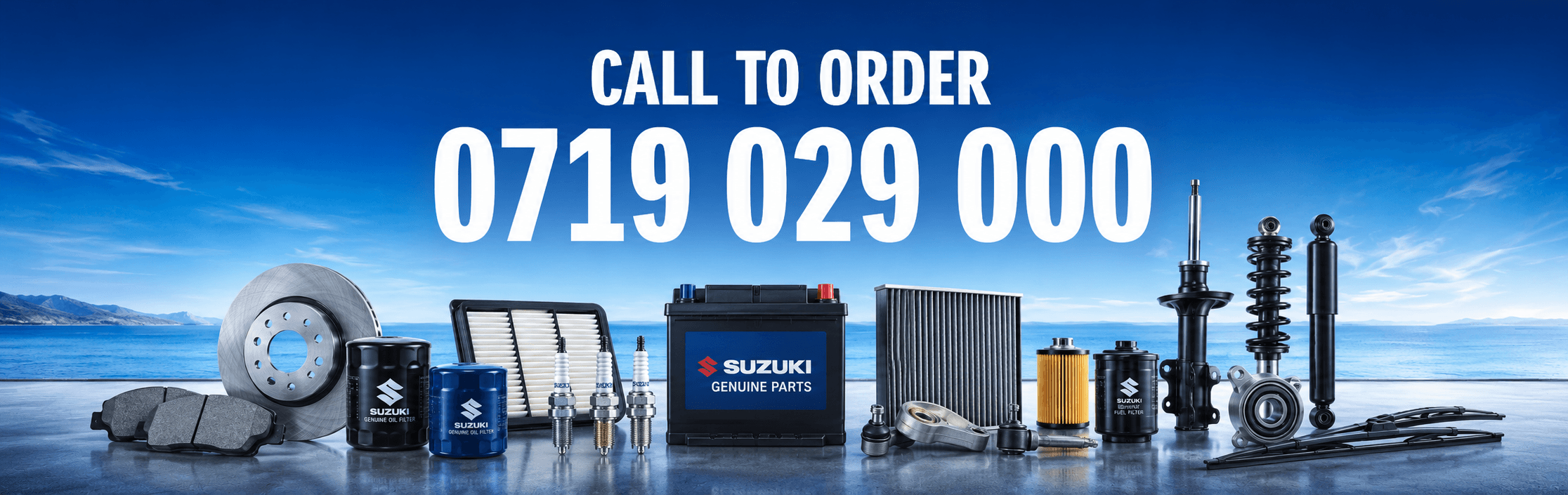Suzuki parts clearance sale