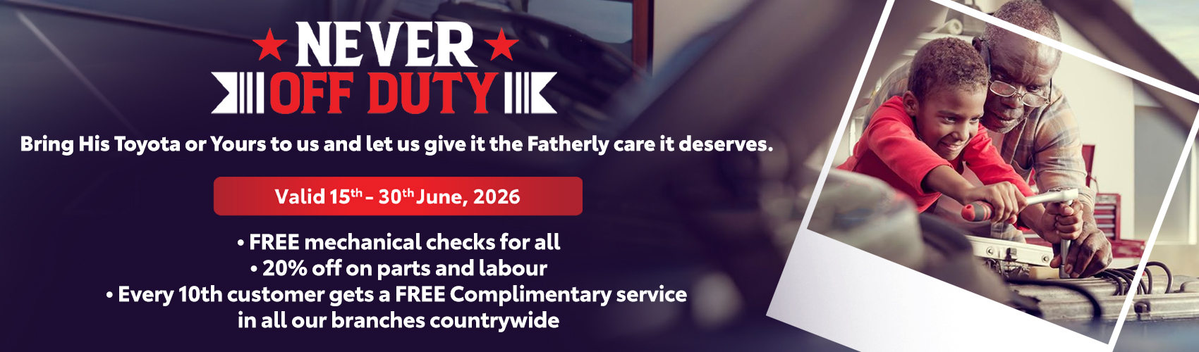 Father’s Day Aftersales Campaign